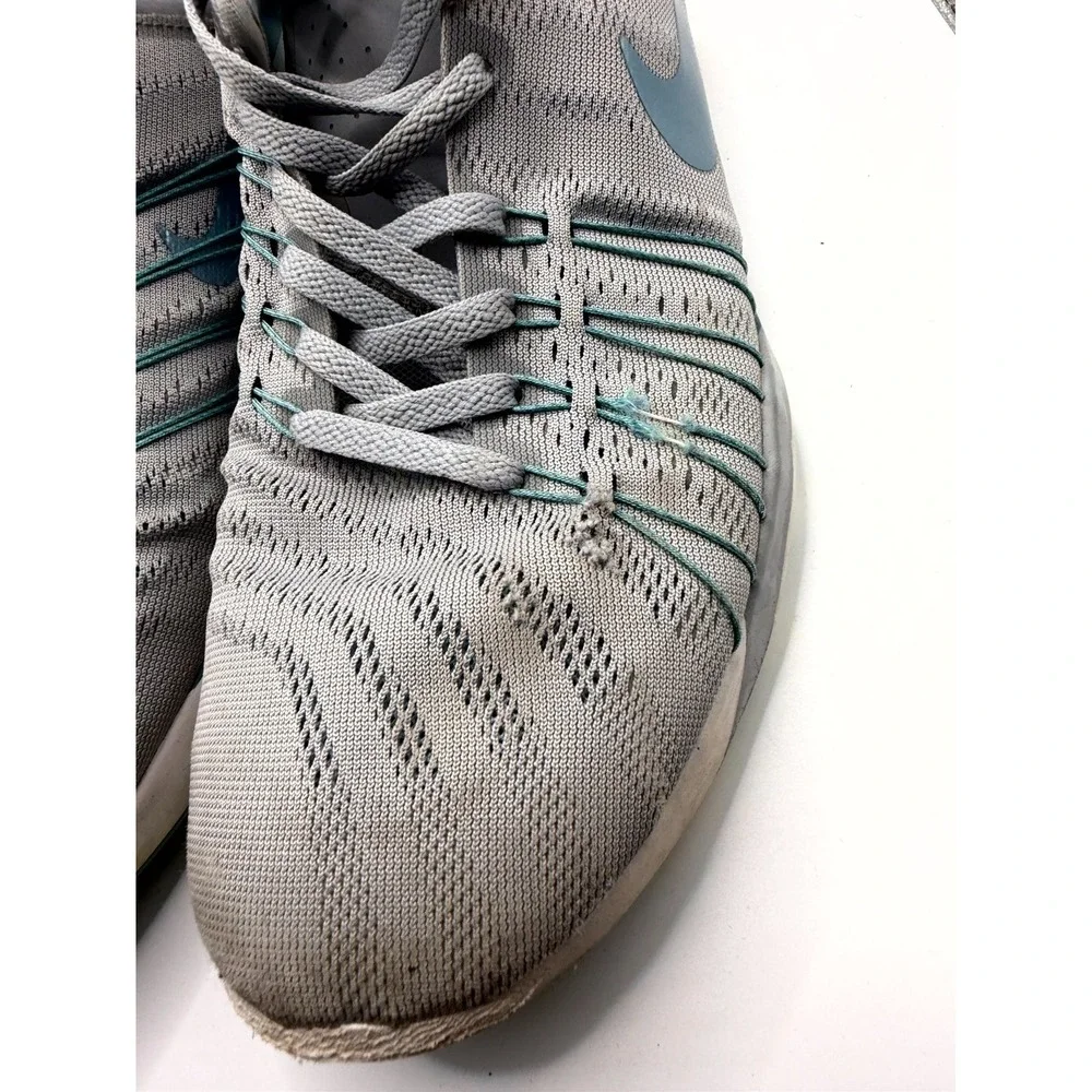 Nike Free TR 6 833413-007‎ Womens 9 Sneaker Wolf Gray Blue Mesh Running Shoes